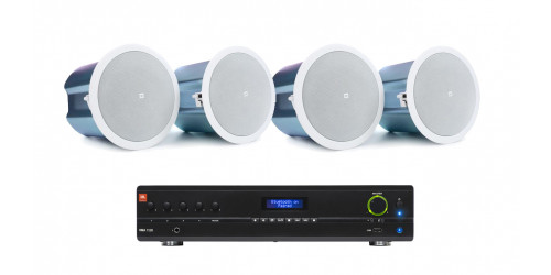 Комплект акустики 4 стельових динаміки JBL Control 24CT | Bluetooth | 4х30Вт